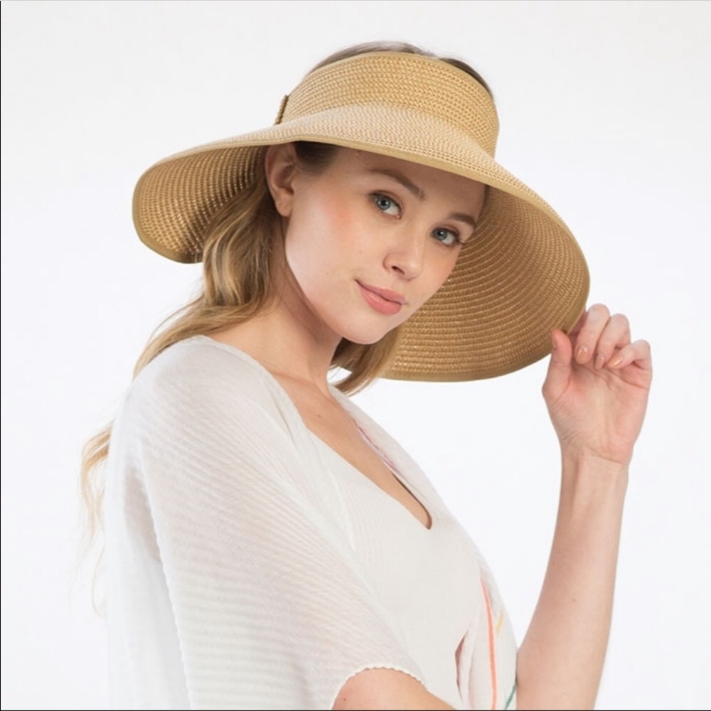 Summer Foldable Wide Brim Sun Visor